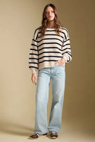 Saltwater Luxe | Camron Sweater | Model | Vagabond | Apparel | Boutique