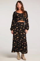 Saltwater Luxe | Dagny Midi Skirt | Model | Vagabond | Apparel | Boutique