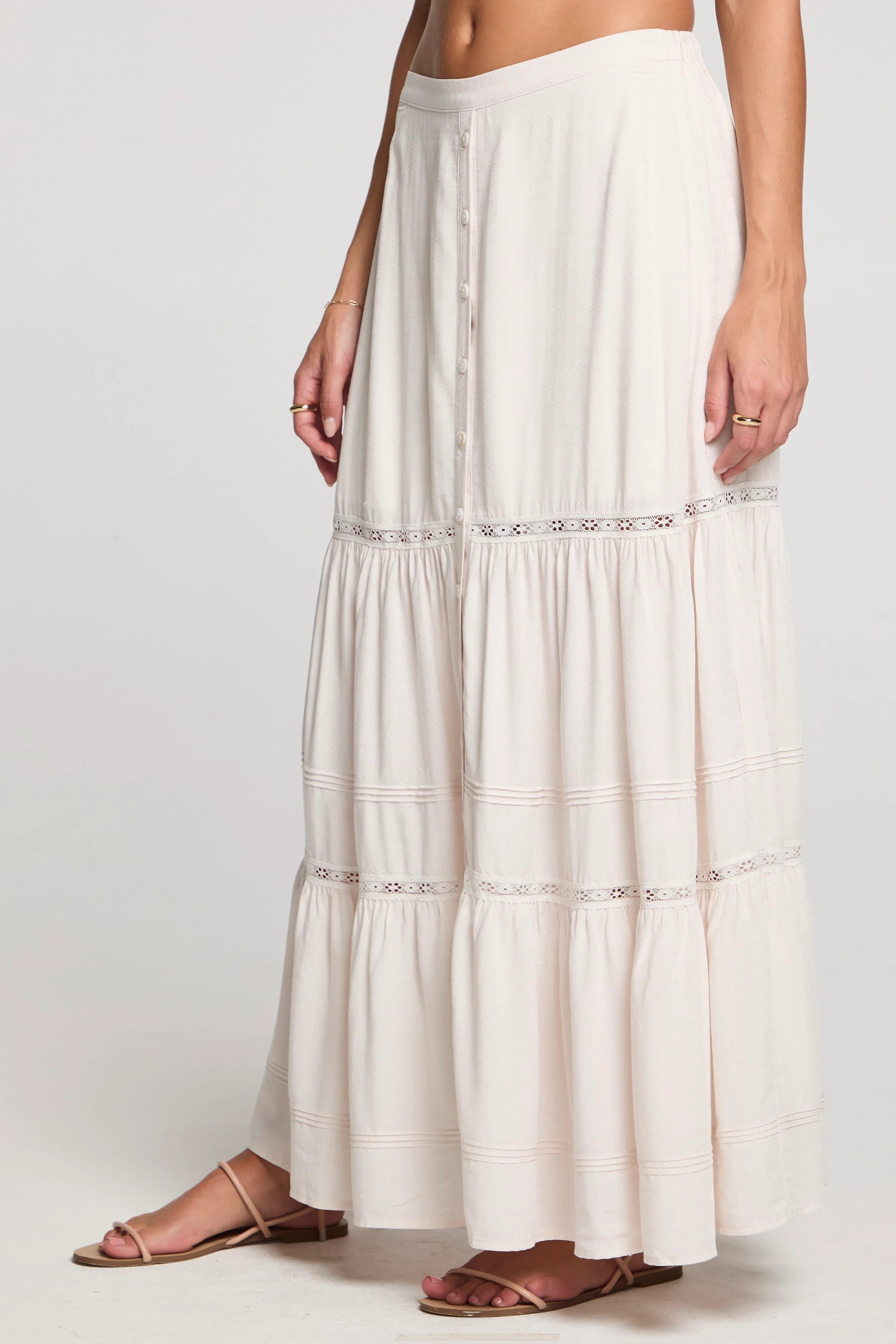 Saltwater | Luxe | Midi | Skirt | Salt | Side | Vagabond | Apparel | Boutique
