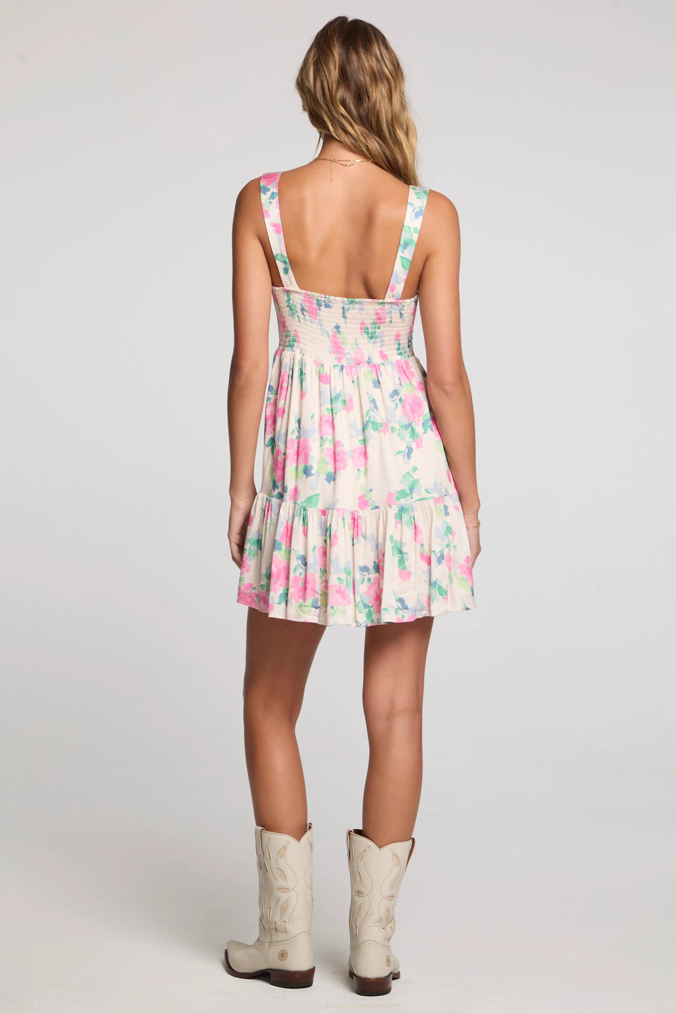 Saltwater Luxe | Tank |  Mini | Dress  | Vanilla | Back | Vagabond | Apparel | Boutique