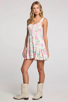 Saltwater Luxe | Tank | Mini|  Dress|  Vanilla | Back | Vagabond | Apparel | Boutique