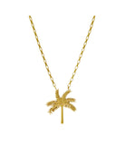 Salty Cali | Palm Tree Necklace | Vagabond | Apparel | Boutique