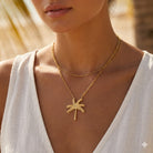 Salty Cali | Palm Tree Necklace | Vagabond | Apparel | Boutique