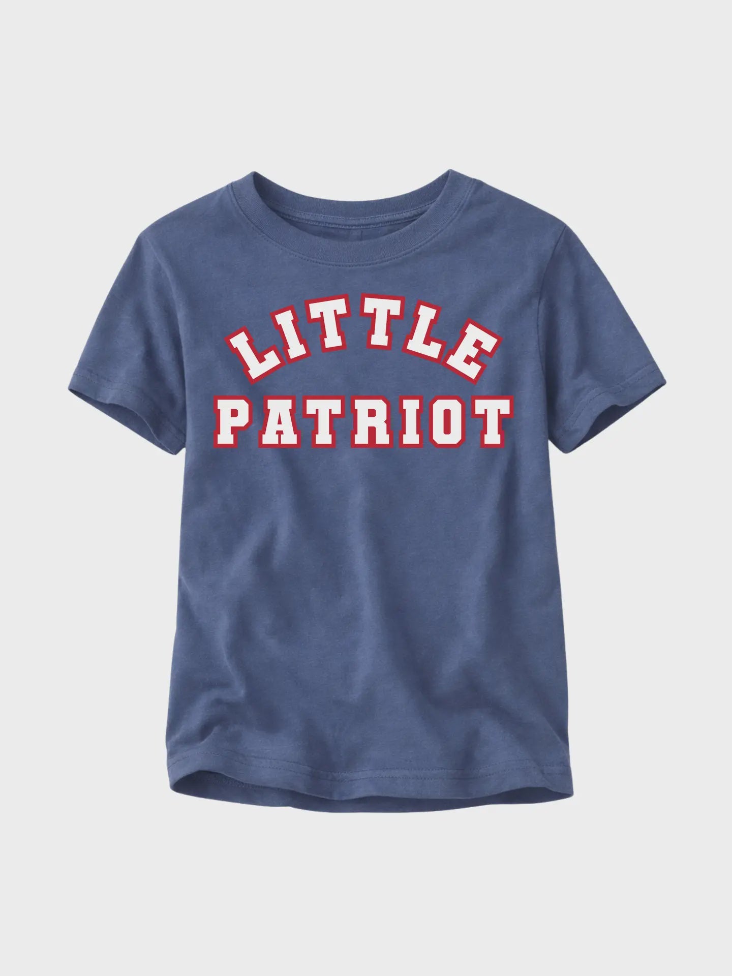 Saved By Grace Kid Little Patriot Varsity Tee