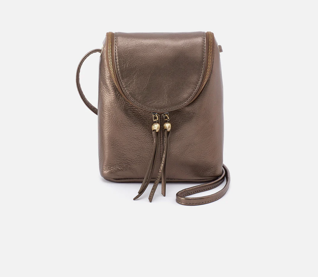 Hobo Fern Crossbody Pewter