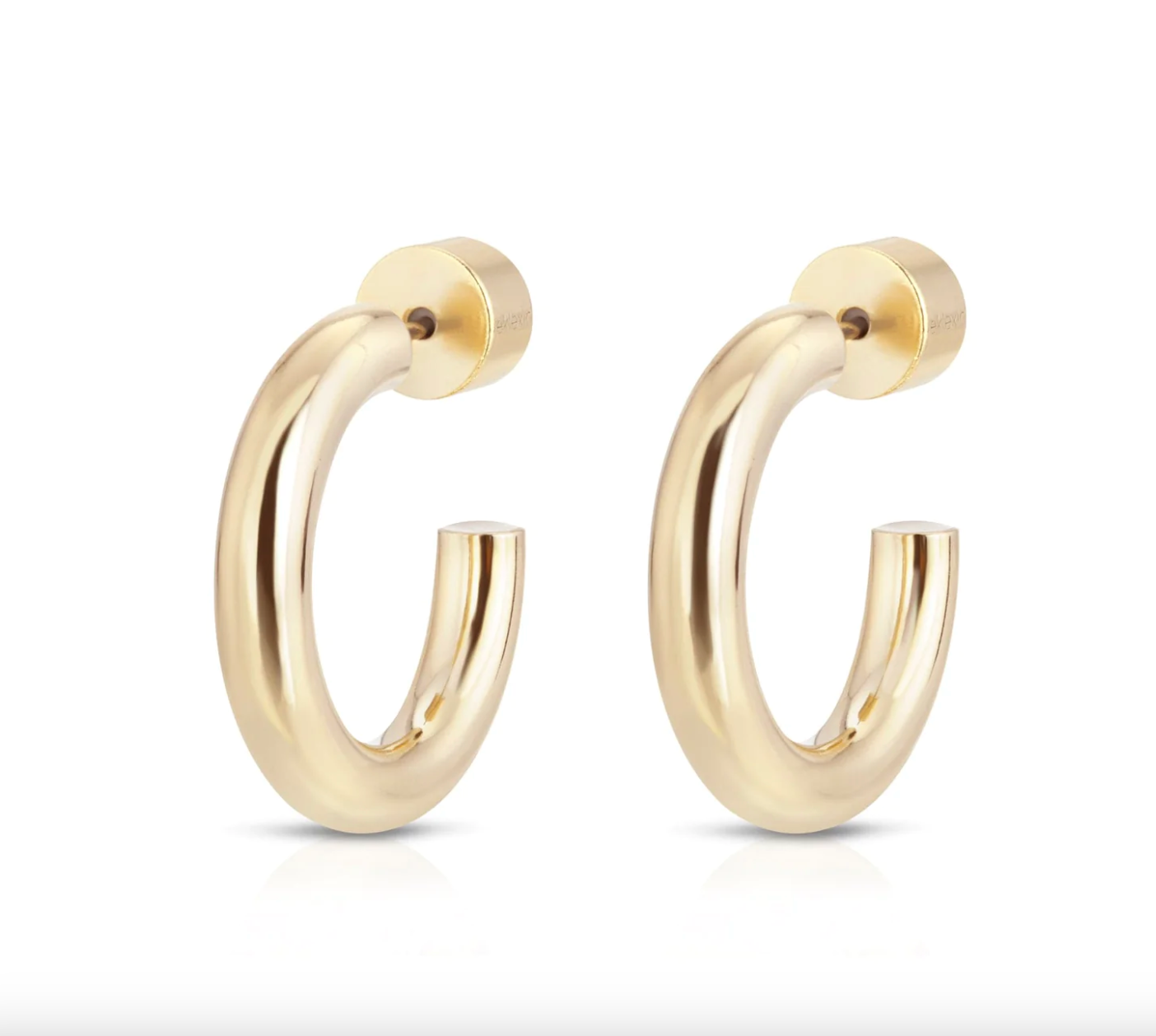 Eklexic Zo Huggie Hoops Gold