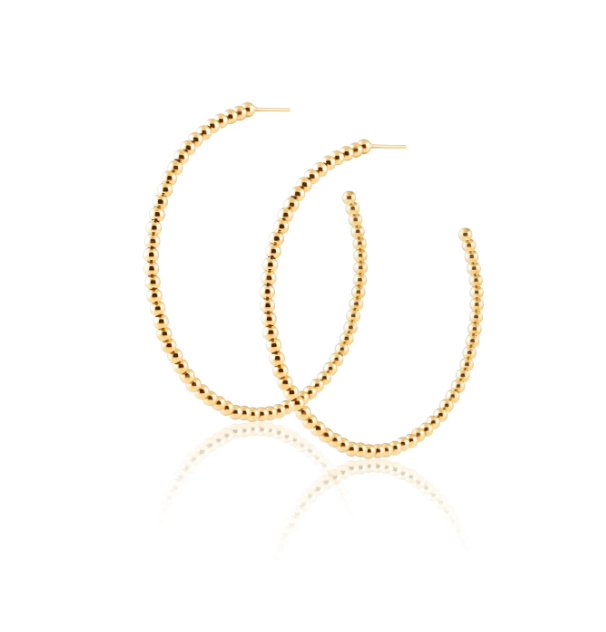 Sahira Chelsea Beaded Hoop