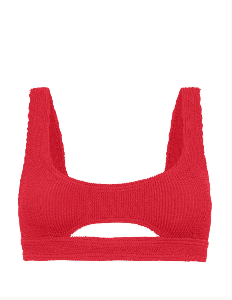 Bond-eye Sasha Crop Baywatch Red