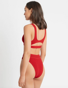 Bond-eye Sasha Crop Baywatch Red