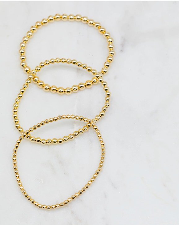 Alexandra Gioia Jewelry Gold Filled Ball Bracelet 5mm