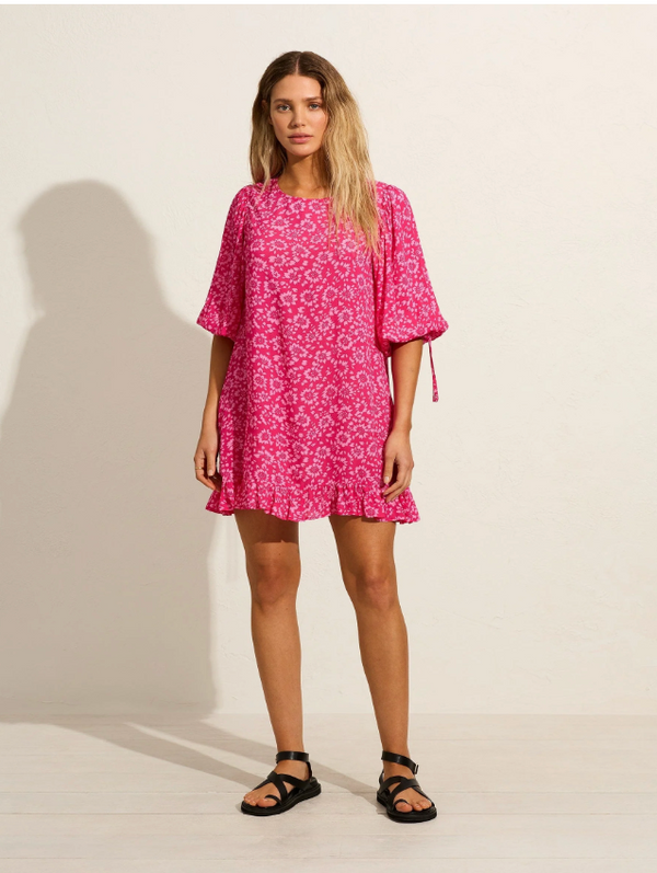 auguste frida mini dress Auguste the Label Collins Frida Mini Dress Brown