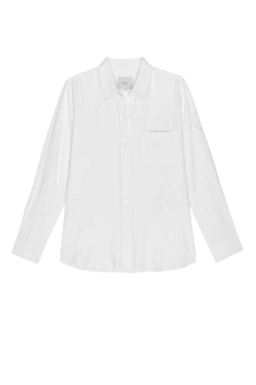 Rails Charli Top White Eyelet Shell