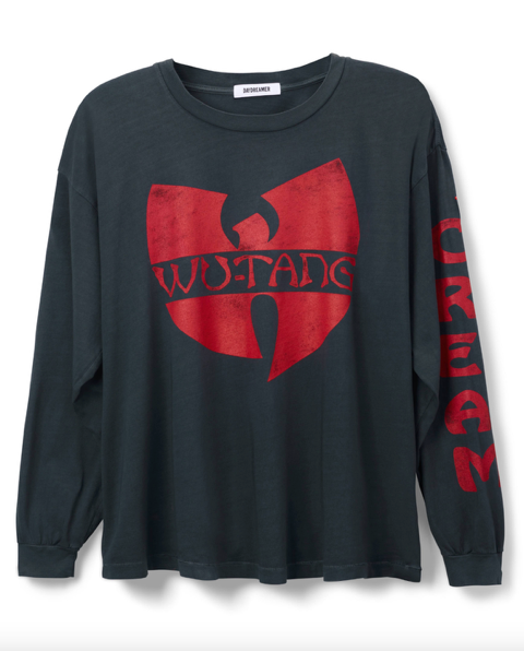 Daydreamer Wutang LS Merch Tee Vintage Black | Vagabond Apparel Boutique