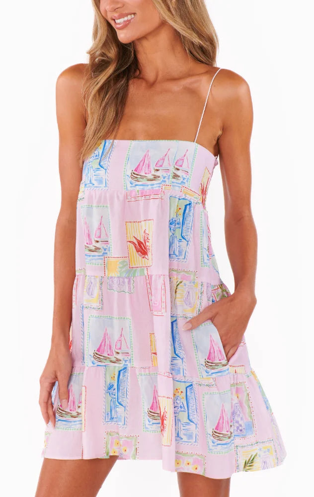 Show Me Your Mumu OOO Mini Dress Summer