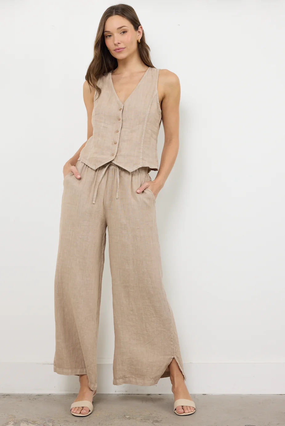 LA Made Beachfront Linen Pant