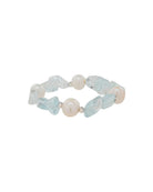 Sea Lustre |  Blue Topaz & Freshwater Pearl Bracelet | Vagabond | Apparel | Boutique