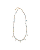 Sea Lustre | Ocean Air Beryl & Freshwater Pearl Necklace | Vagabond| Apparel | Boutique