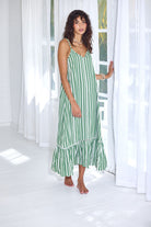 Sea Lustre | Day Tripper Slip Dress | Palm | Vagabond | Apparel | Boutique
