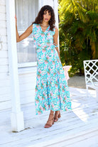 Sea Lustre | Kimono Wrap Dress | Vagabond | Apparel | Boutique
