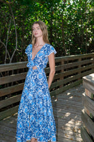 Sea Lustre | Mora Maxi Dress | Front | Vagabond | Apparel | Boutique