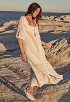 Spell | Maiden Lace Midi Dress | Antique White | Vagabond | Apparel | Boutique