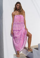Spell | Mermaid Cove Strapless Maxi Dress | Model | Vagabond | Apparel | Boutique
