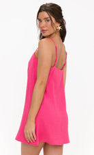 Show Me Your Mumu | Fallon Mini Dress | Back | Vagabond | Apparel | Boutique