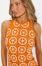 Show Me Your Mumu | Happy Halter Mini Dress | Close | Vagabond | Apparel | Boutique