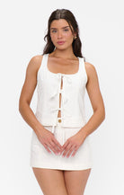 Show Me Your Mumu | Lena Tie Tank | Vagabond | Apparel | Boutique