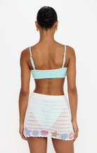 Show Me Your Mumu | Offshore Skirt Seashell Crochet | Back | Vagabond | Apparel | Boutique