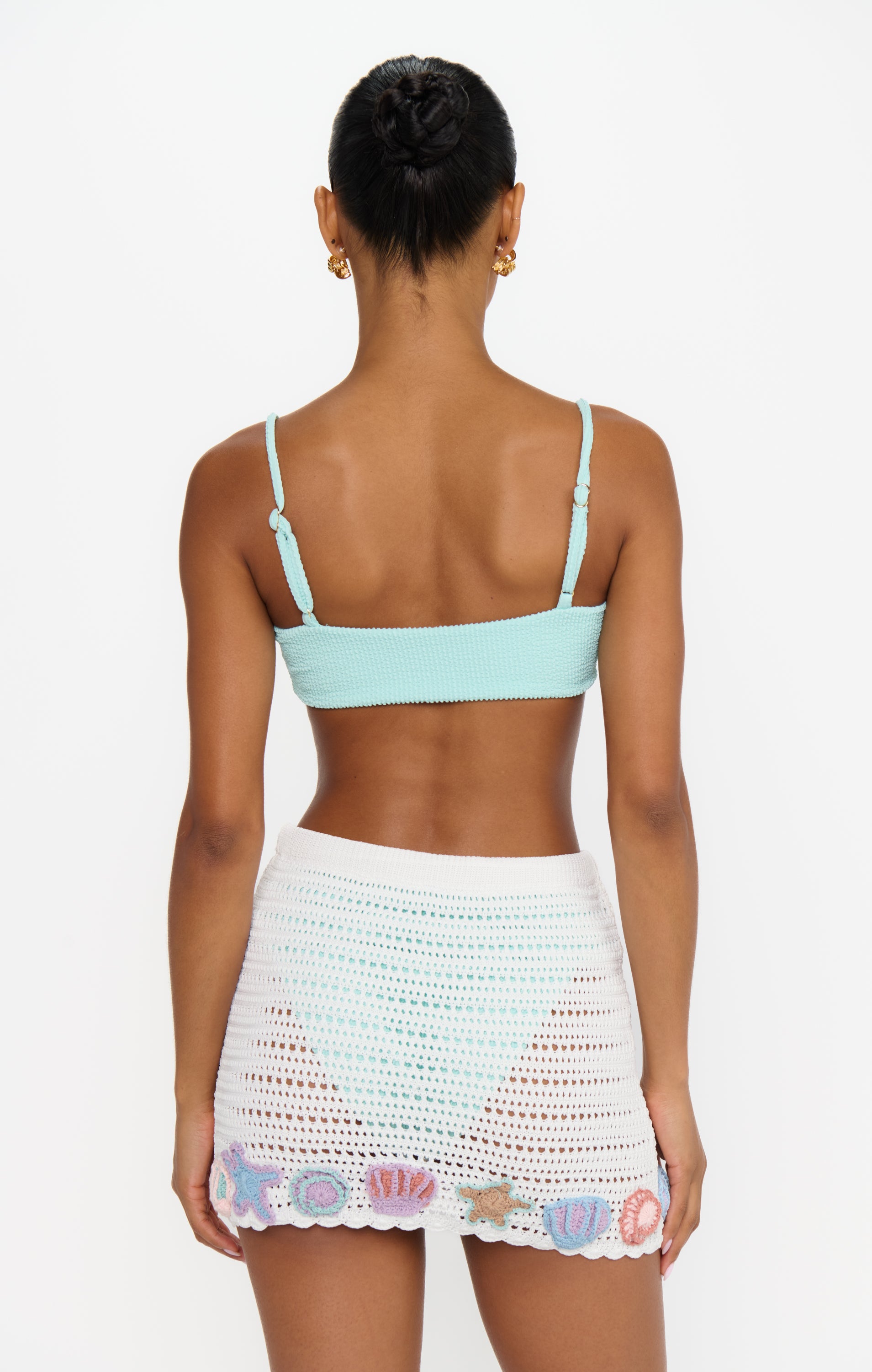 Show Me Your Mumu | Offshore Skirt Seashell Crochet | Back | Vagabond | Apparel | Boutique