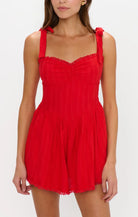 Show Me Your Mumu  | Regal Romper | Red | Vagabond | Apparel | Boutique