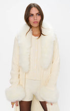 Show Me Your Mumu | Stormi Cardigan W/Faux Fur | Close | Vagabond | Apparel | Boutique