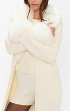 Show Me Your Mumu | Stormi Cardigan W/Faux Fur | Front | Vagabond | Apparel | Boutique