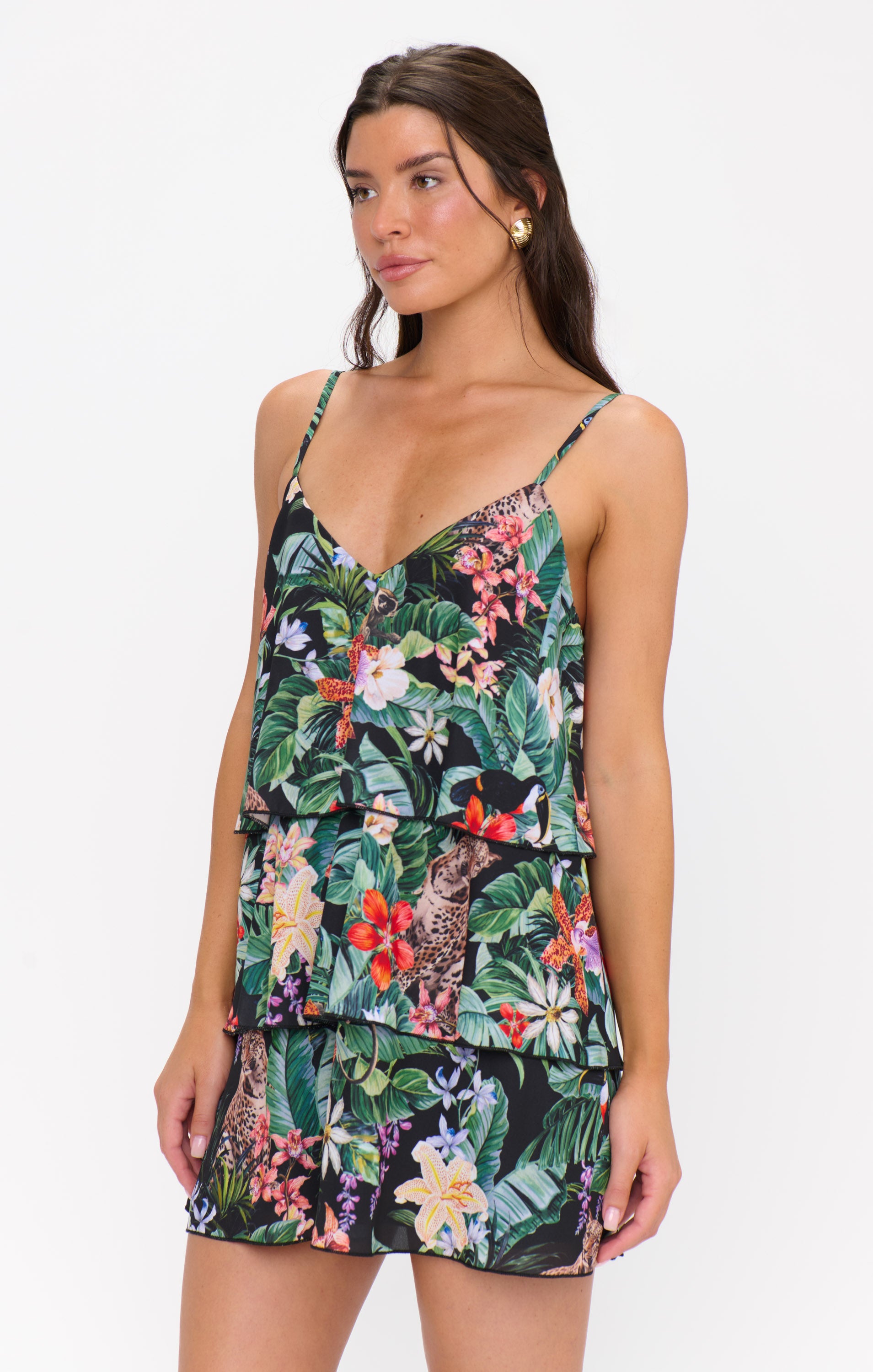 Show Me Your Mumu | Suarez Ruffle Dress | Front | Vagabond | Apparel | Boutique