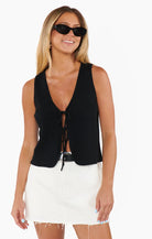 Show Me Your Mumu | Time Out Tie Top | Vagabond | Apparel | Boutique