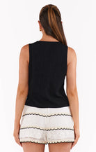 Show Me Your Mumu | Time Out Tie Top | Back | Vagabond | Apparel | Boutique