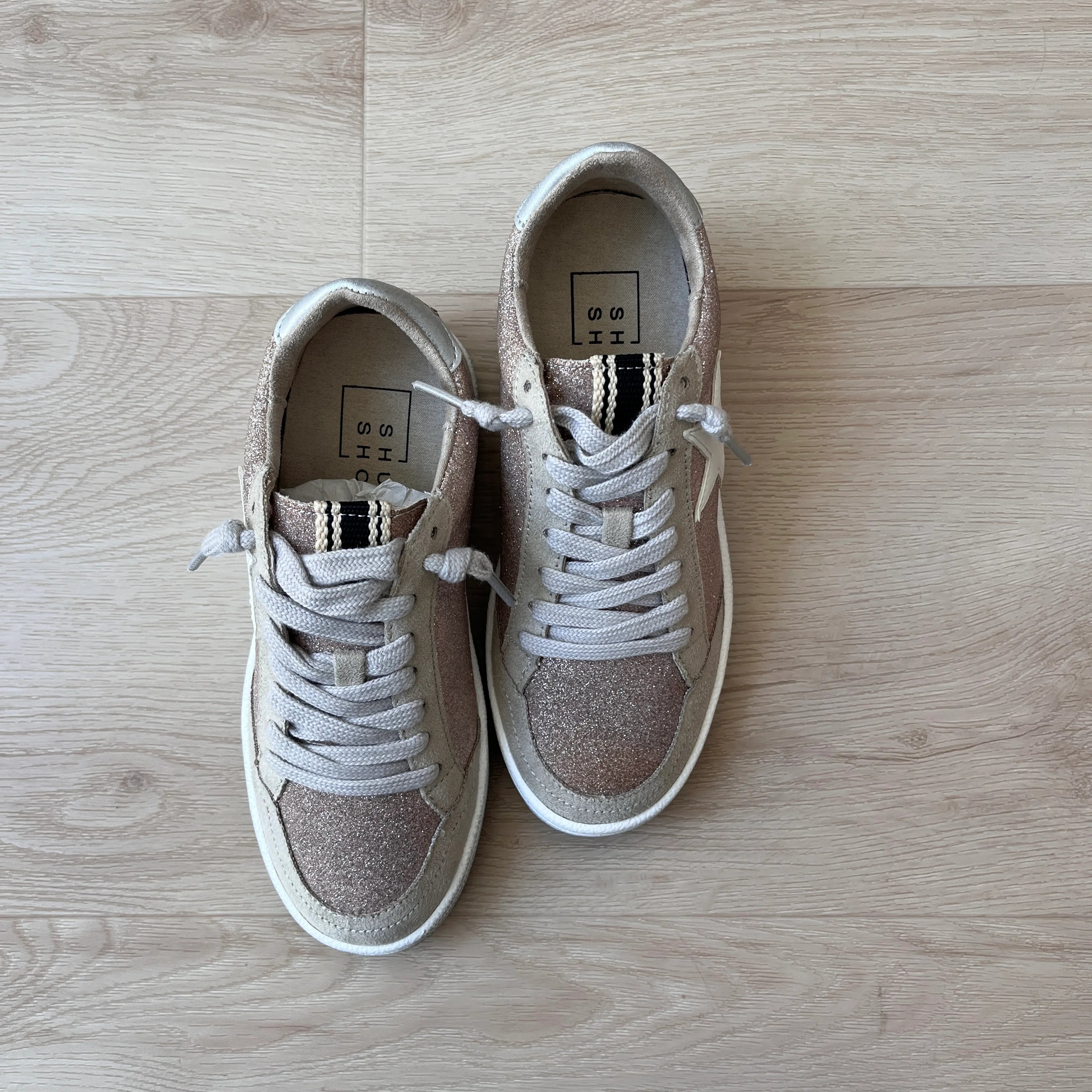 Shu | Shop | Kid | Paz | Sneaker | Champagne | Glitter | Vagabond | Apparel | Boutique