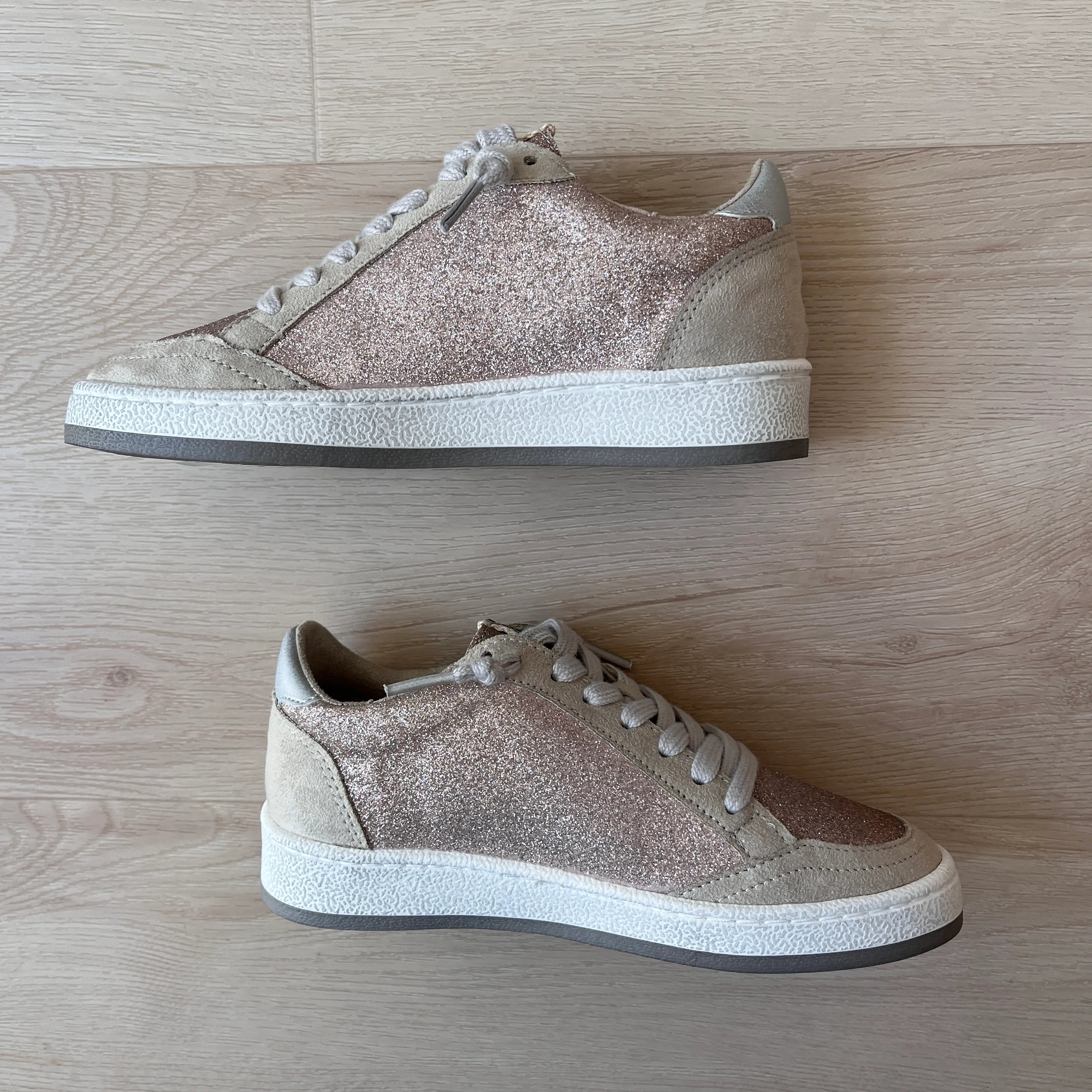 Shu | Shop | Kid | Paz | Sneaker | Champagne | Glitter | Back | Vagabond | Apparel | Boutique