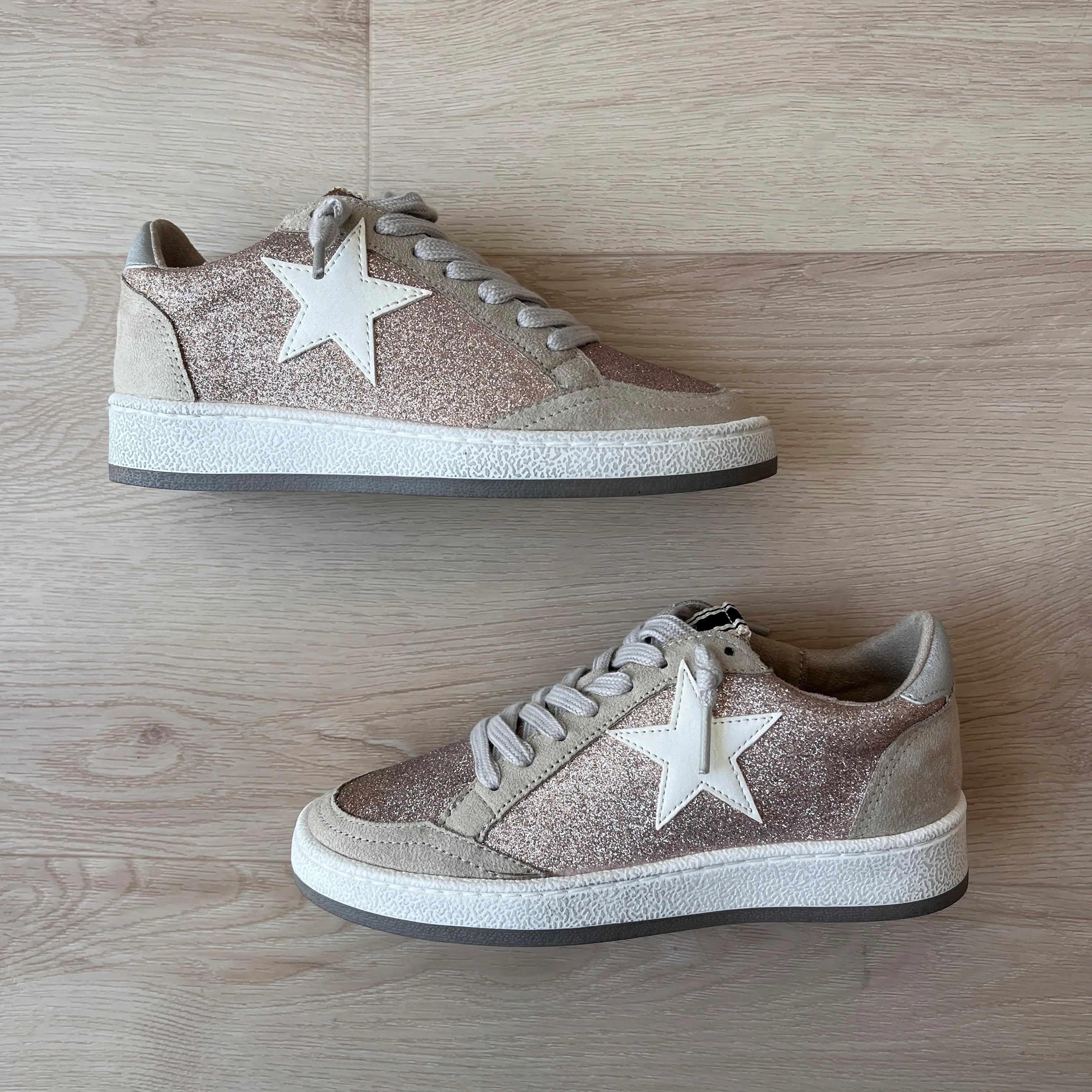 Shu | Shop | Kid | Paz | Sneaker | Champagne | Glitter | Vagabond | Apparel | Boutique
