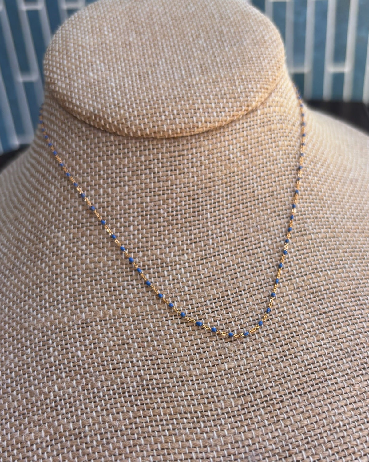 Silver Girl | Tiny Enamel Dot Necklace | Vagabond | Apparel | Boutique