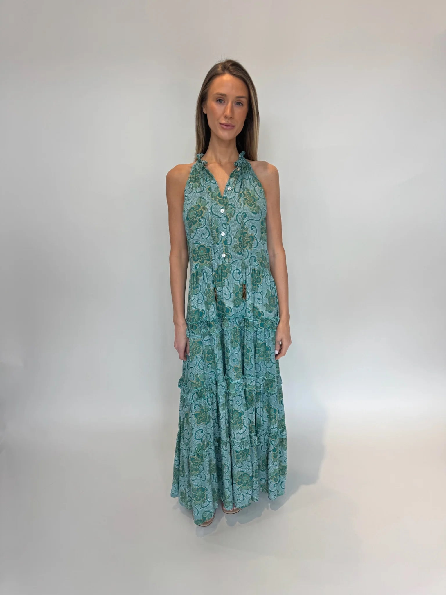 Skemo | Batik Celeste Long Dress | Vagabond | Apparel | Boutique