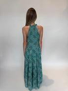 Skemo | Batik Celeste Long Dress | Back | Vagabond | Apparel | Boutique