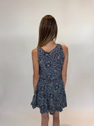 Skemo | Batik New Celeste Short Dress | Back | Vagabond | Apparel | Boutique