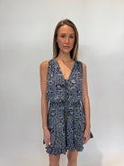 Skemo | Batik New Celeste Short Dress | Front | Vagabond | Apparel | Boutique