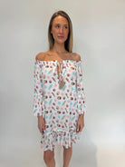 Skemo | Sunset Shore Tulum Dress | Front | Model | Vagabond | Apparel | Boutique