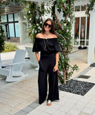 Sole | Nicole | No | Tie | Pant | Black | Model | Stock | Vagabond | Apparel | Boutique