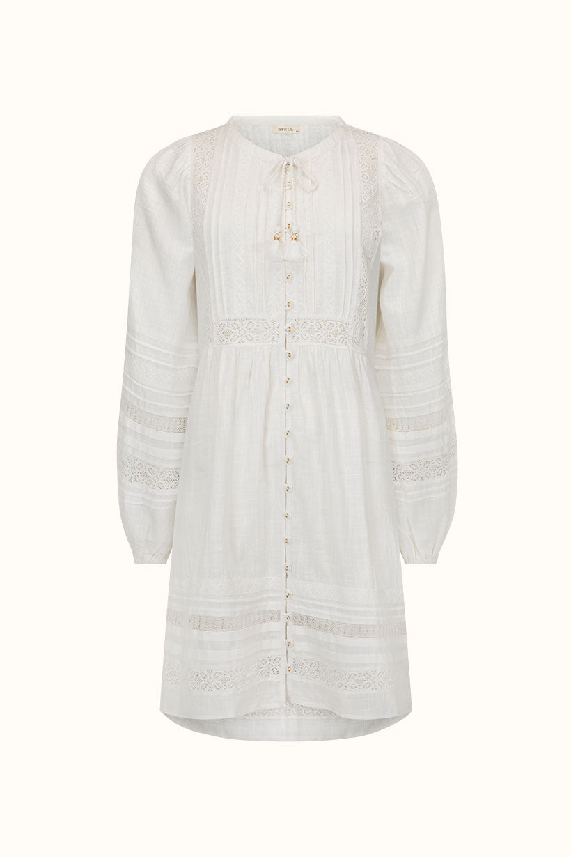 Spell Stevie Lace Boho Mini Dress | Vagabond Apparel Boutique