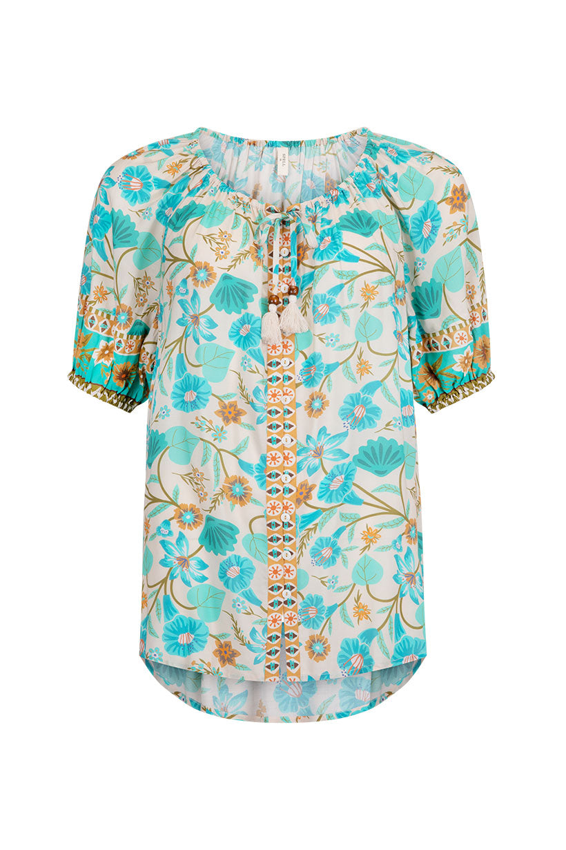 Spell Goldie Short Sleeve Blouse | Vagabond Apparel Boutique