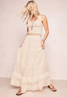Spell | Ines Tiered Maxi Skirt | Vagabond | Apparel | Boutique
